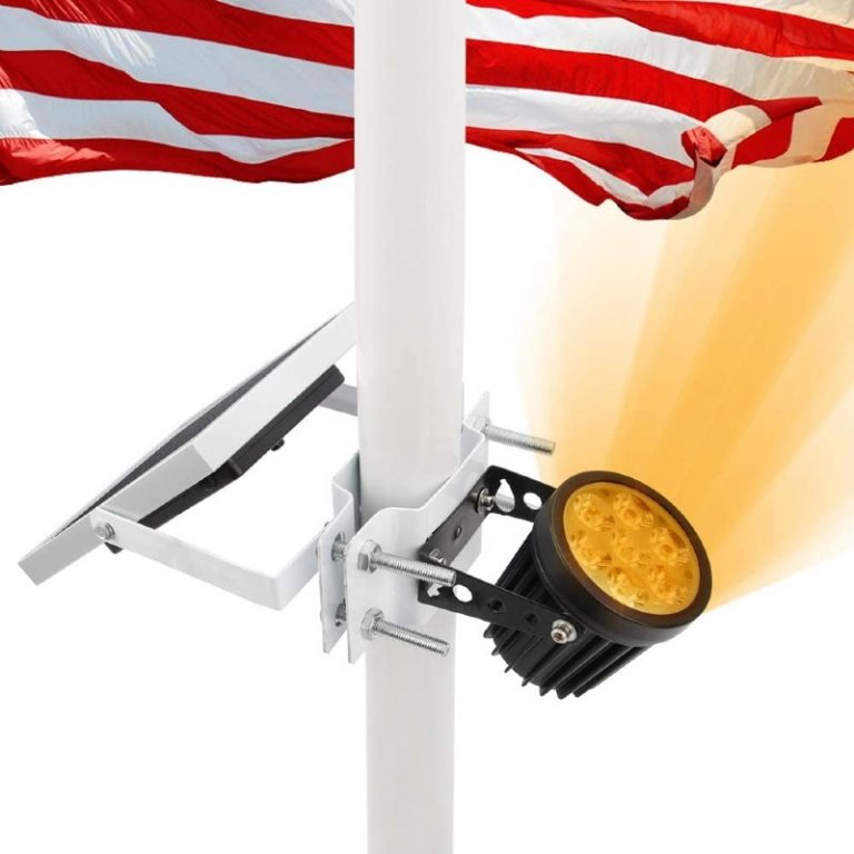 8 Best Solar Flagpole Light Reviews Of 2022 Spheral Solar