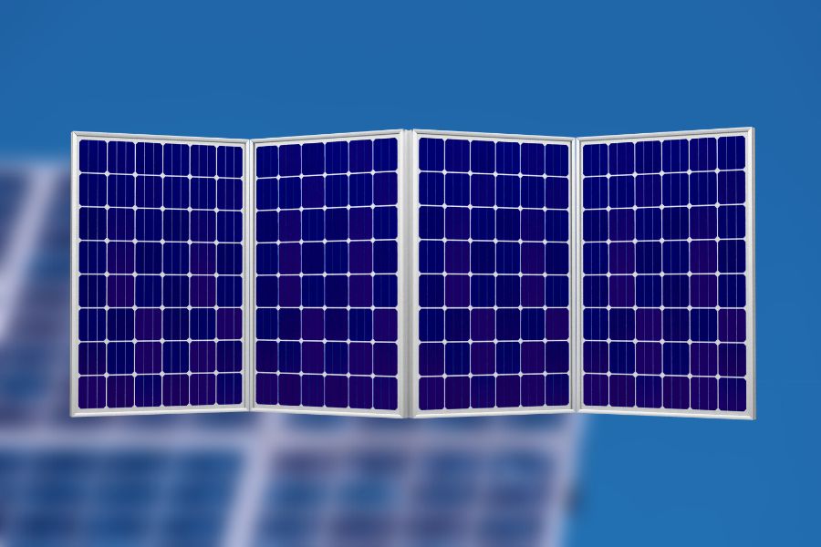 Solar panels in series, parallel, and series-parallel configs