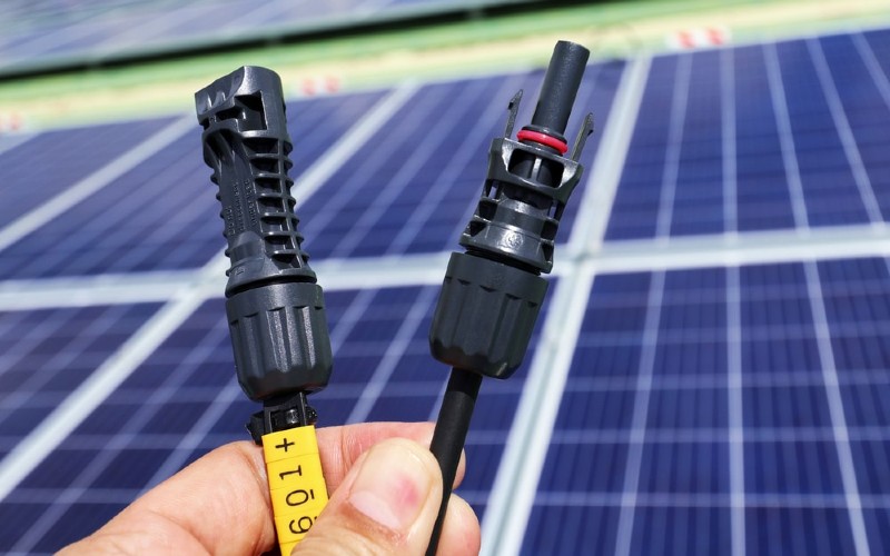 Connect Solar Panels to a Combiner Box