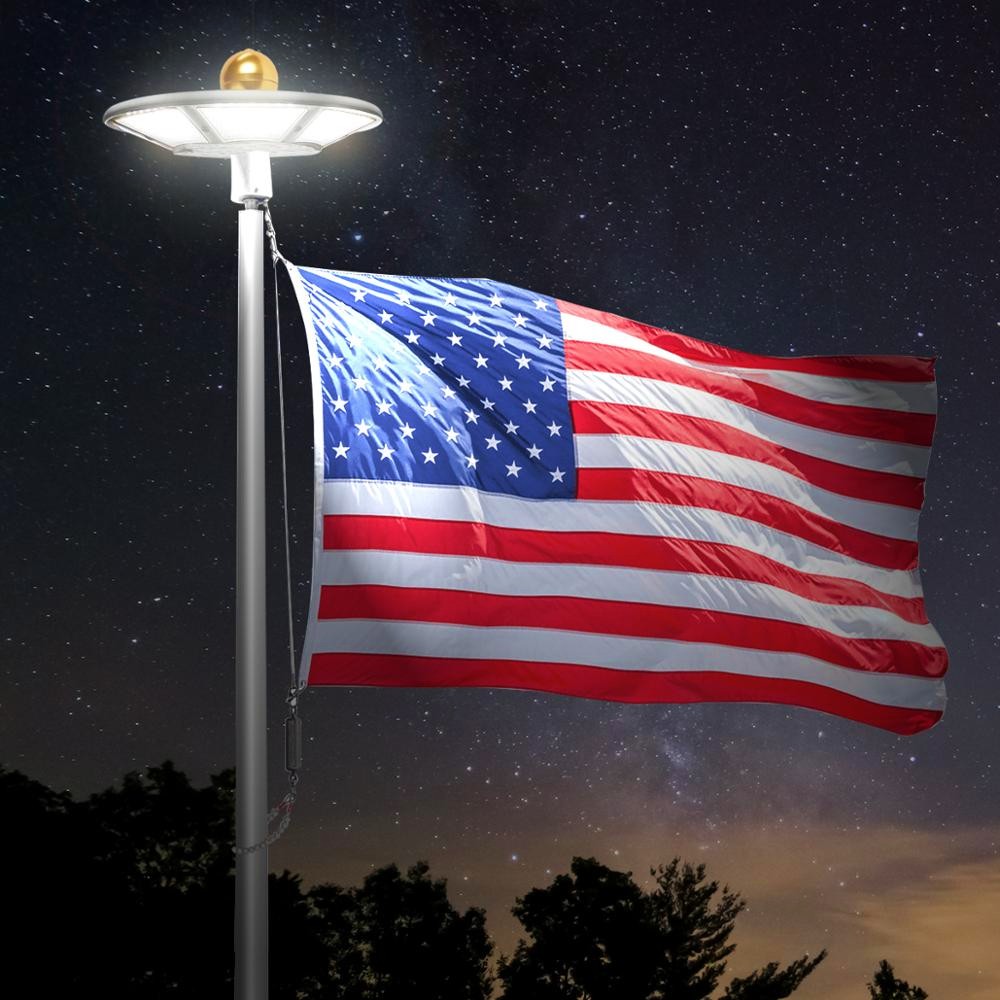 Is It Illegal to Fly a Flag at Night Without a Light?