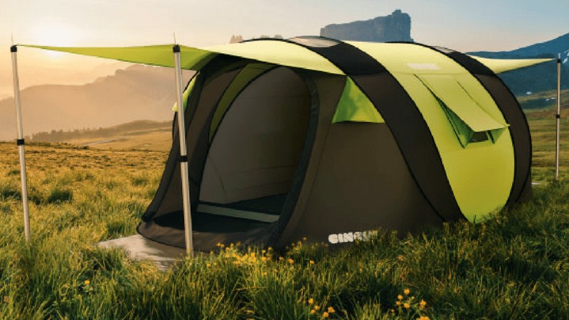 Regular Solar Powered Camping tent