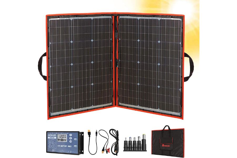 DOKIO Portable Foldable Solar Panel Kit