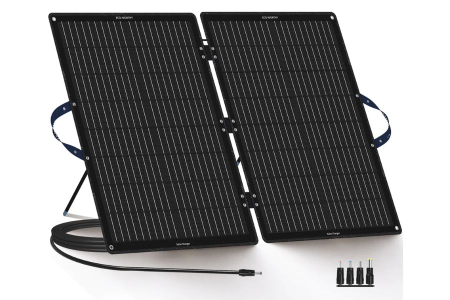 Ecoworthy 100W 12V Foldable Solar Panel Suitcase