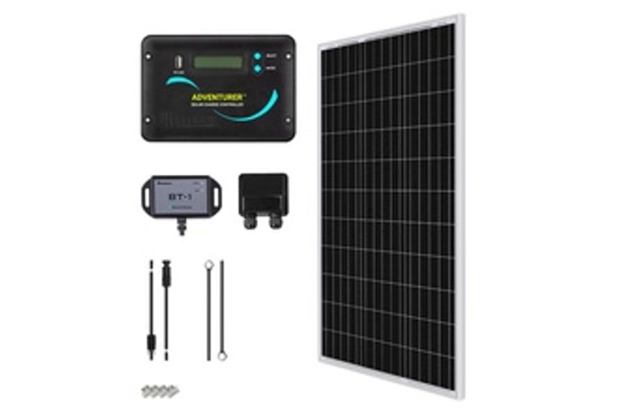 100 Watt 12 Volt Solar RV Kit 