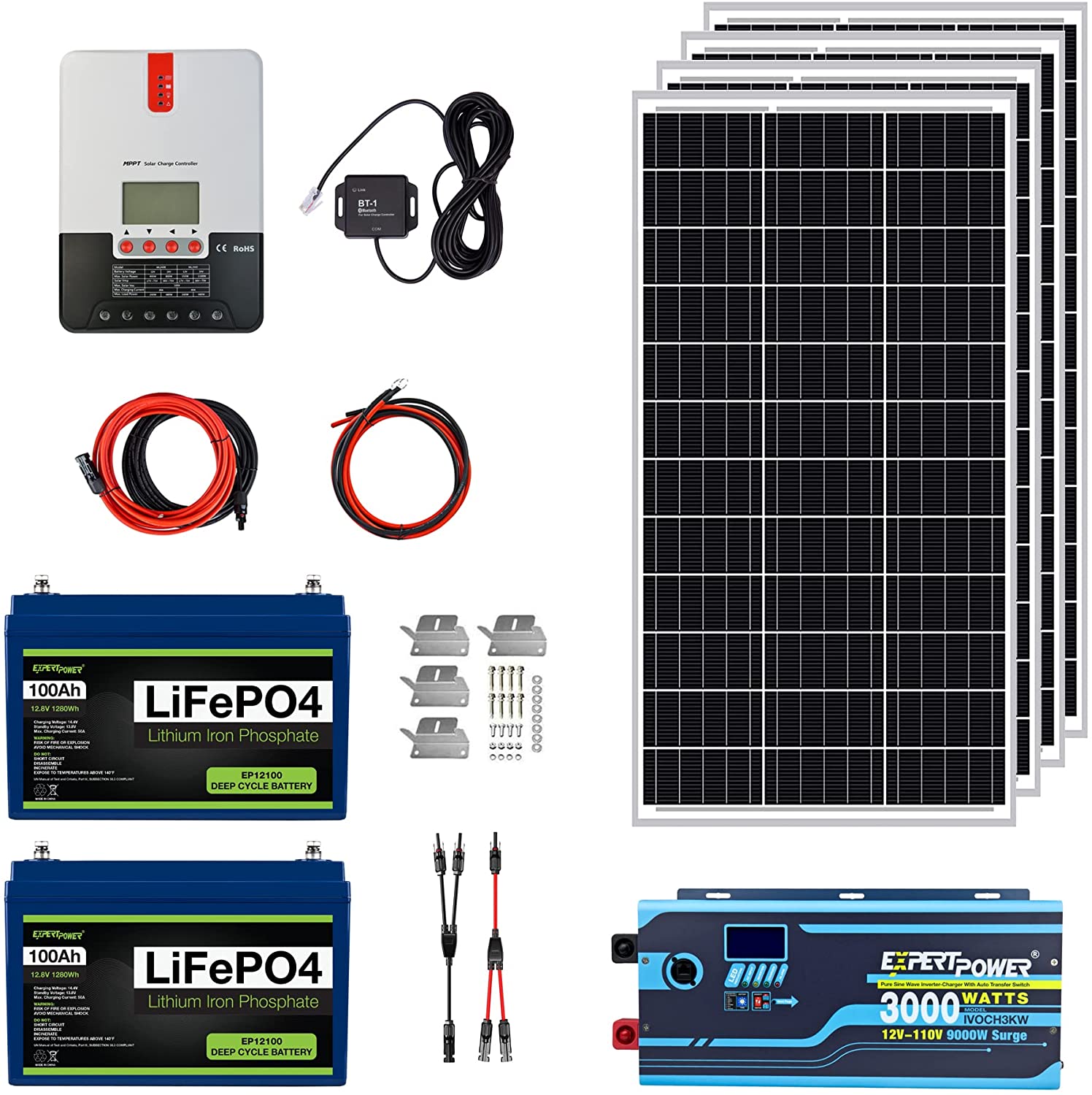 5 Best Solar Panel Kits With Battery and Inverter - Spheral Solar