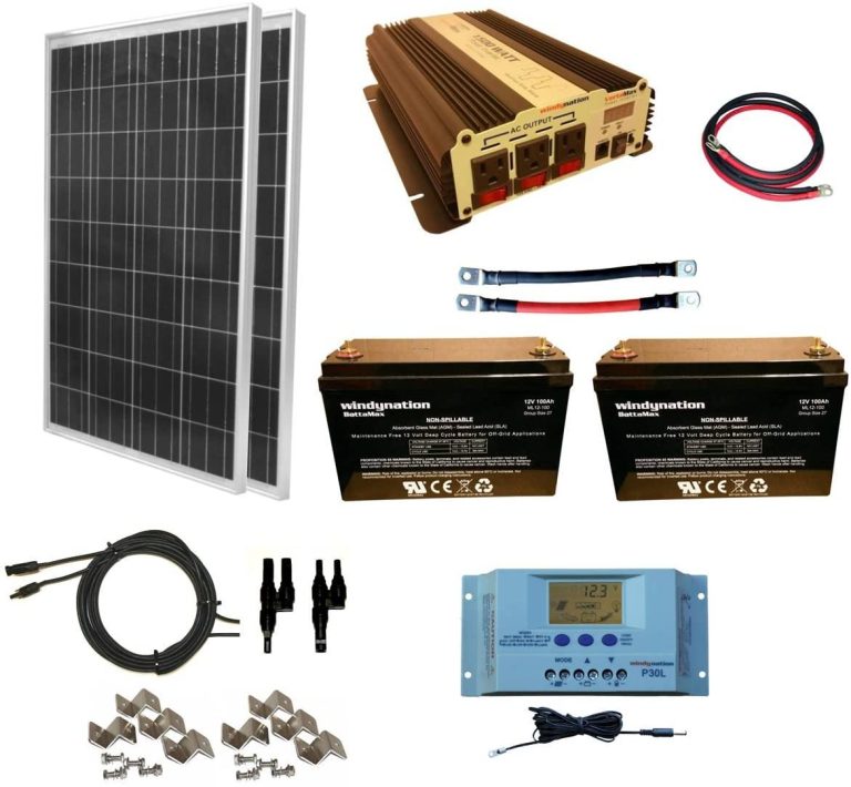 5 Best Solar Panel Kits With Battery and Inverter - Spheral Solar