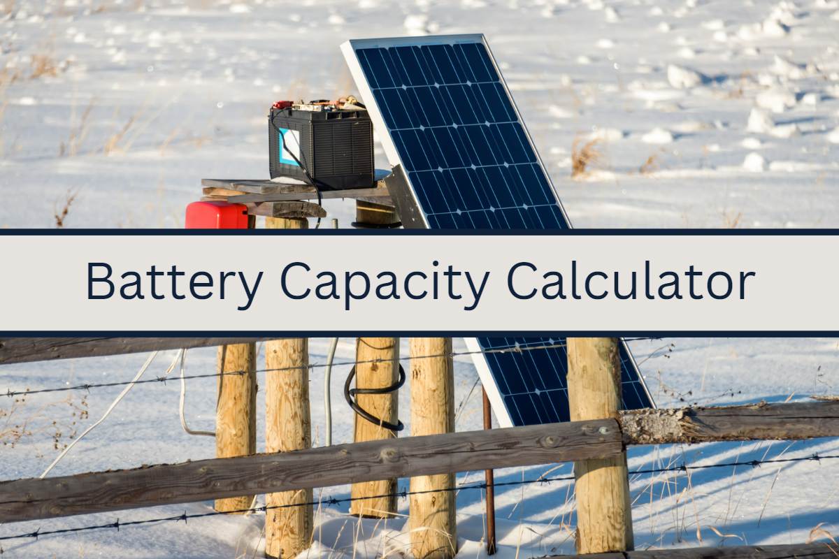 battery capacity calculator