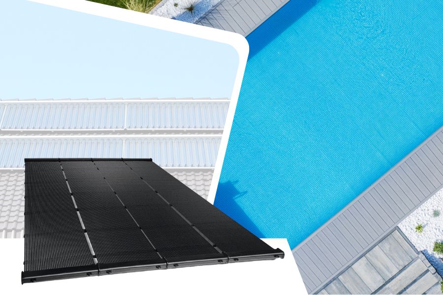 Number of solar panels to heat a pool