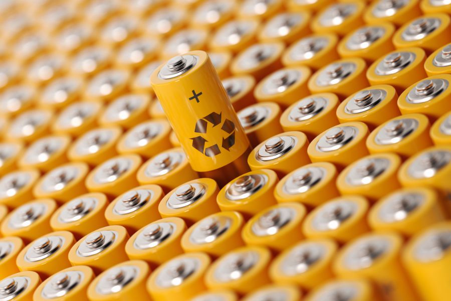 AA size rechargeable batteries with selective focus