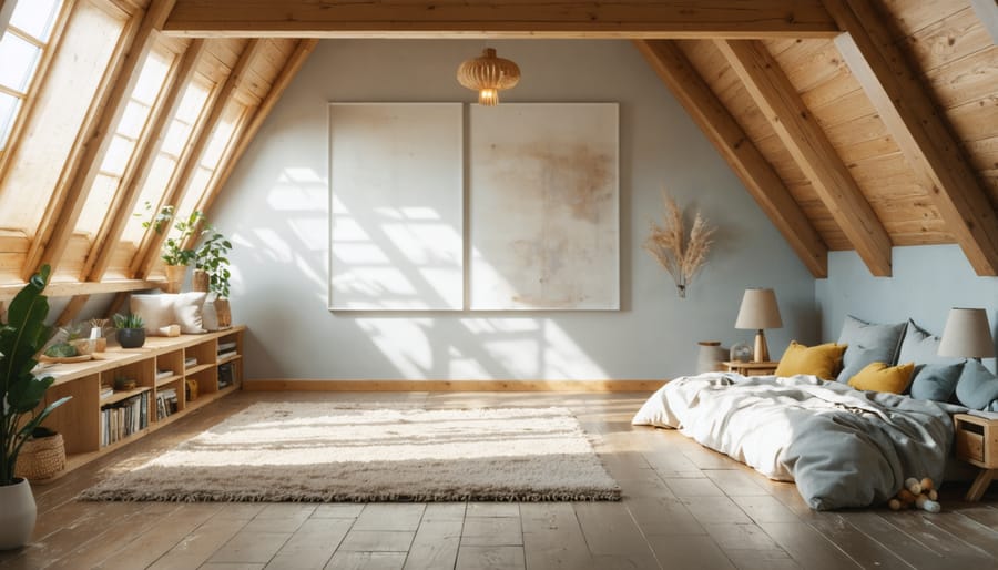 Heat waves rising from residential roof on hot summer day showing extreme temperature buildup